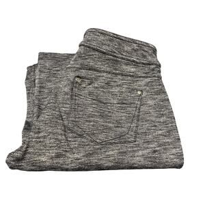 Athleta Bettona Pants Womens XSP Petite XS Gray Flare Yoga Activewear